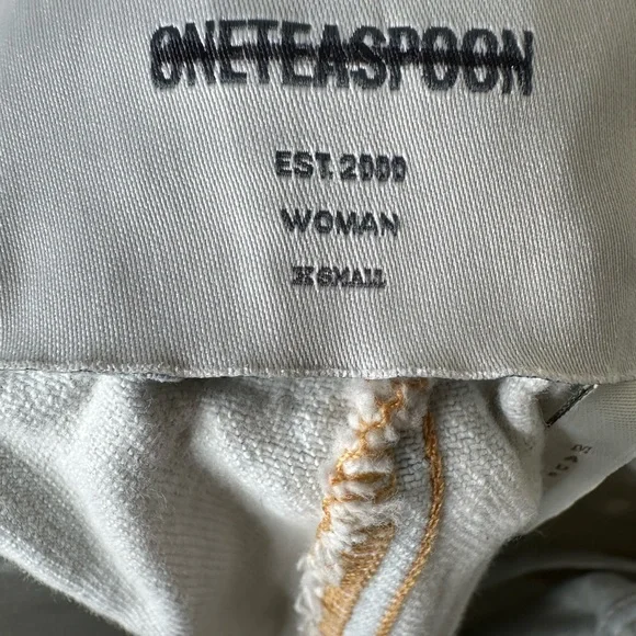 One Teaspoon Shabby Kingpin Jeans Brando Wash Size XS New - Picture 12 of 15